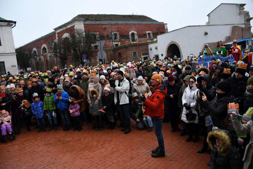 X edycja Orszaku Trzech Króli przeszła ulicami Zamościa