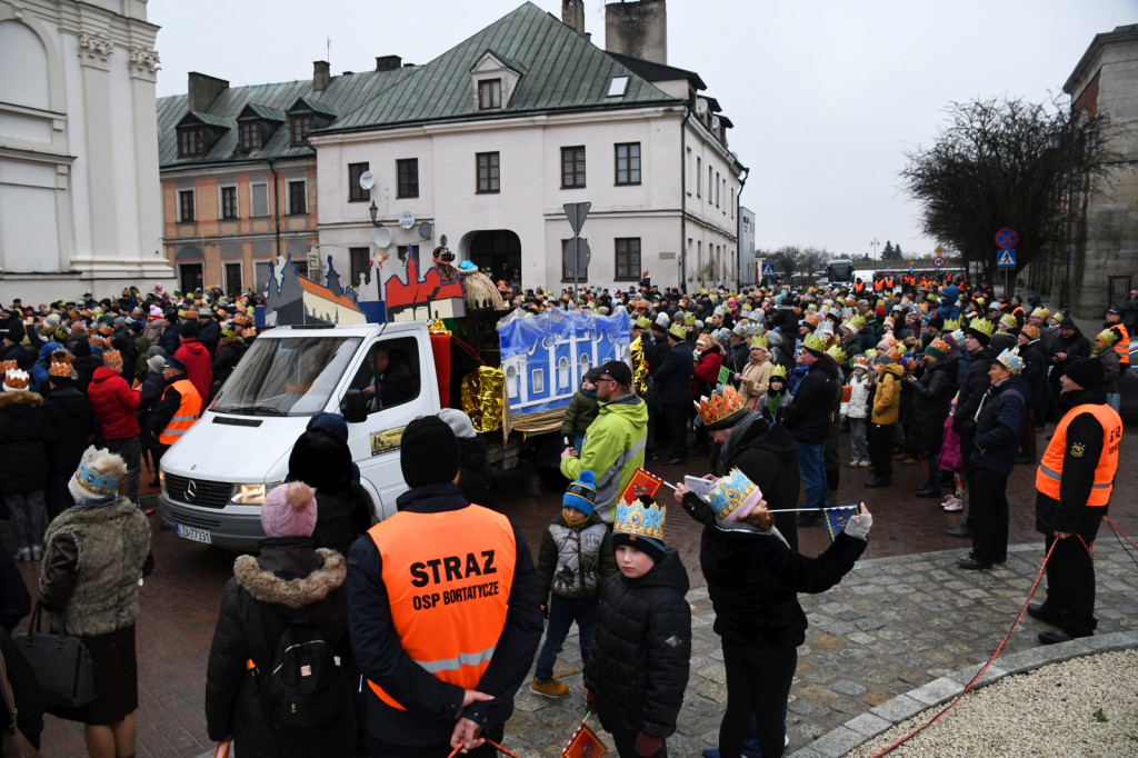X edycja Orszaku Trzech Króli przeszła ulicami Zamościa