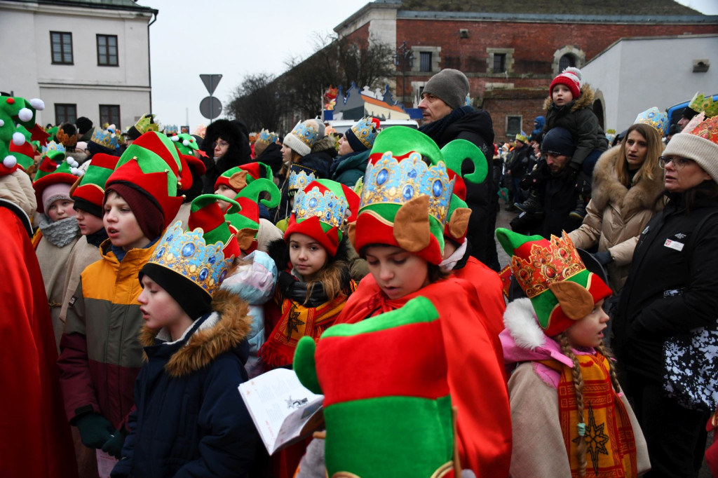 X edycja Orszaku Trzech Króli przeszła ulicami Zamościa