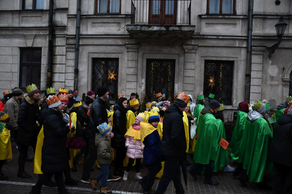 X edycja Orszaku Trzech Króli przeszła ulicami Zamościa
