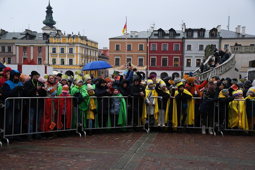 X edycja Orszaku Trzech Króli przeszła ulicami Zamościa