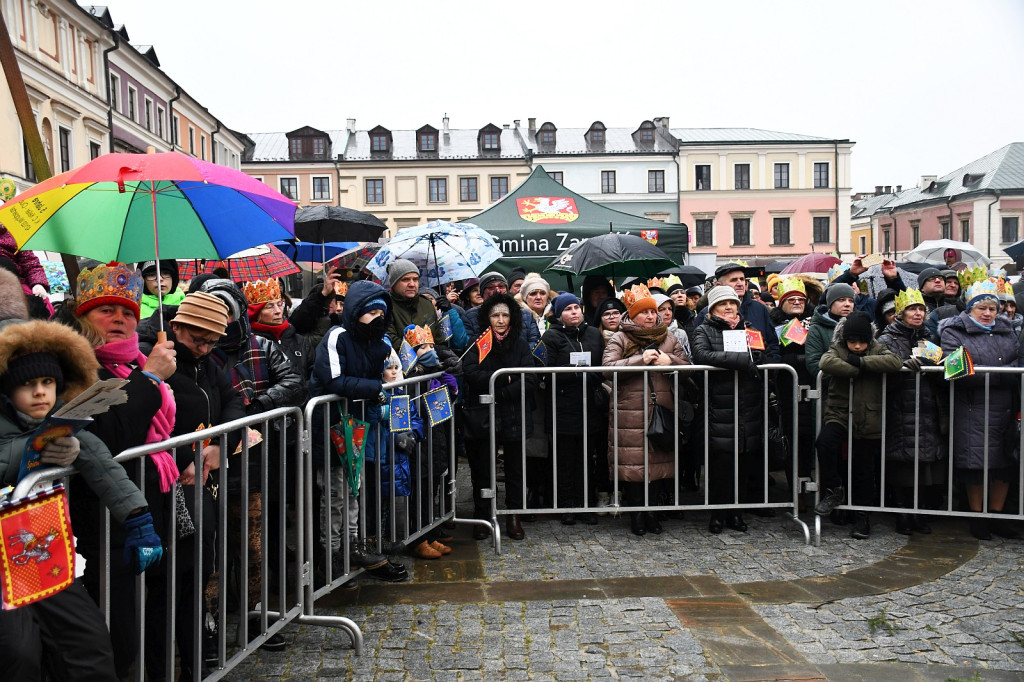 X edycja Orszaku Trzech Króli przeszła ulicami Zamościa