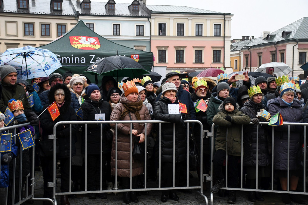 X edycja Orszaku Trzech Króli przeszła ulicami Zamościa