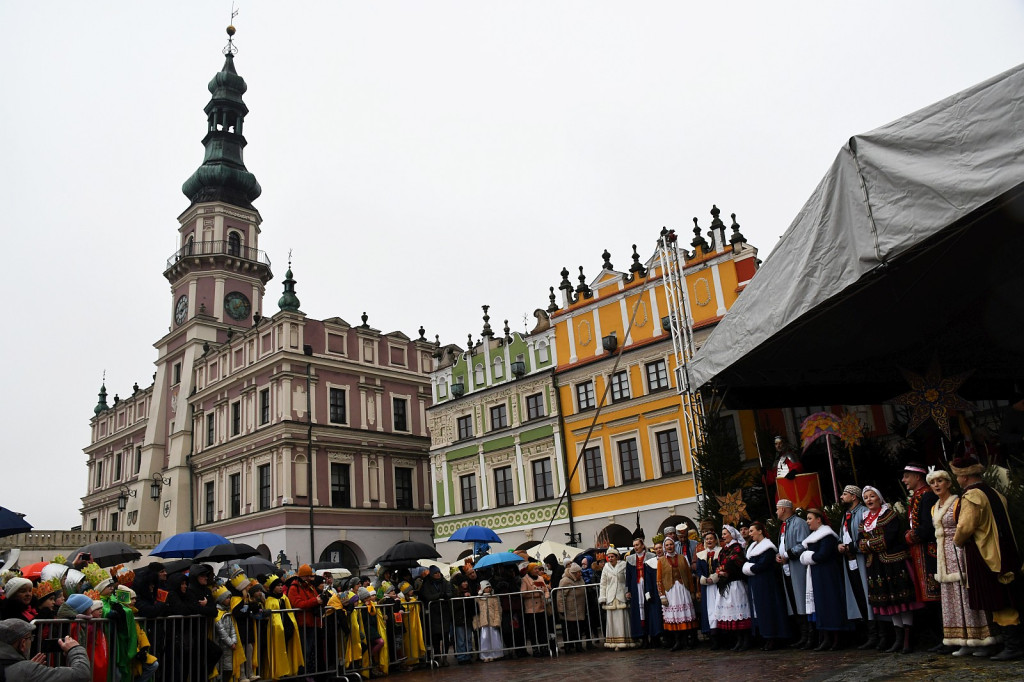 X edycja Orszaku Trzech Króli przeszła ulicami Zamościa