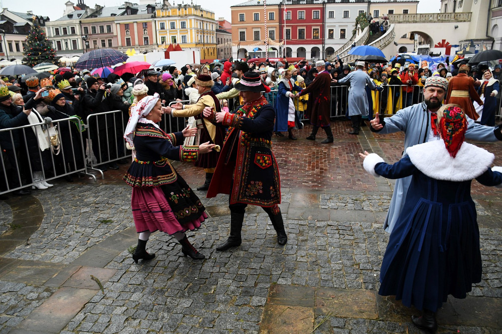 X edycja Orszaku Trzech Króli przeszła ulicami Zamościa