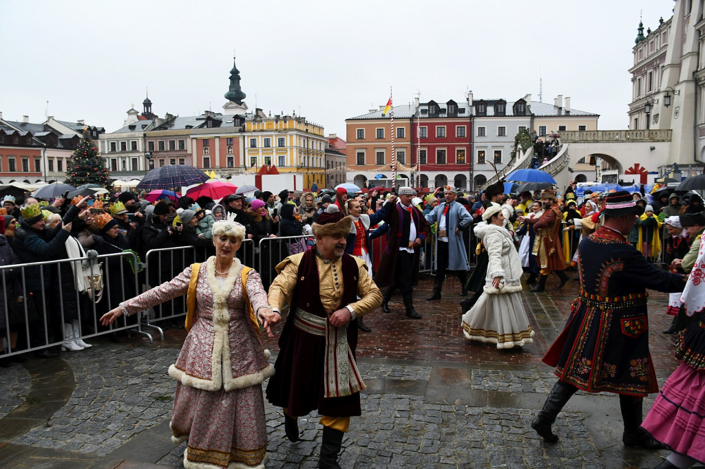 X edycja Orszaku Trzech Króli przeszła ulicami Zamościa