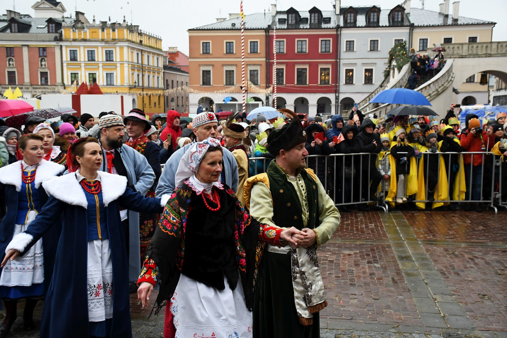 X edycja Orszaku Trzech Króli przeszła ulicami Zamościa