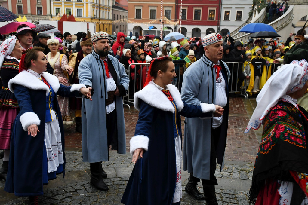 X edycja Orszaku Trzech Króli przeszła ulicami Zamościa