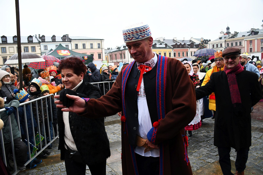 X edycja Orszaku Trzech Króli przeszła ulicami Zamościa