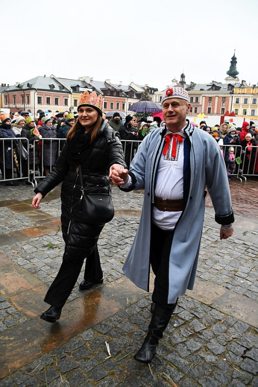 X edycja Orszaku Trzech Króli przeszła ulicami Zamościa