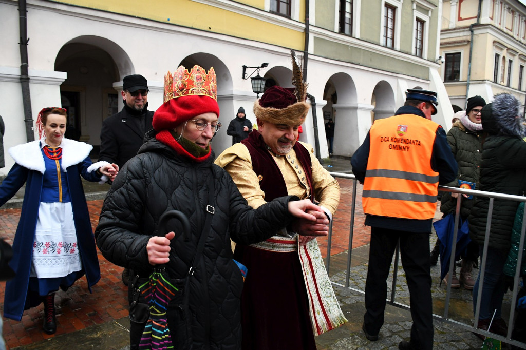 X edycja Orszaku Trzech Króli przeszła ulicami Zamościa