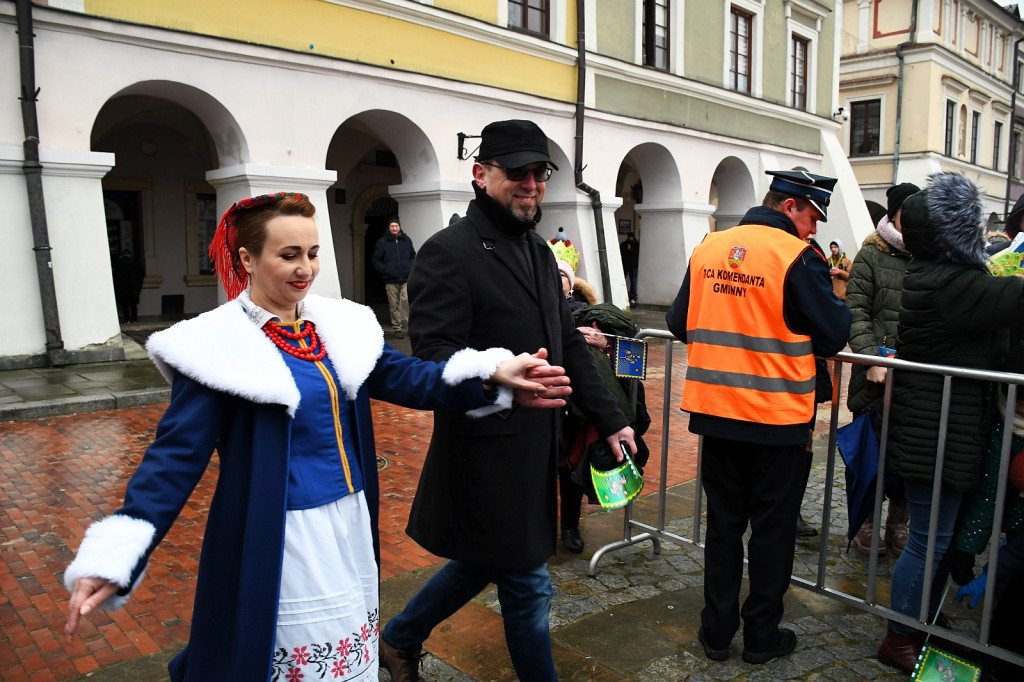 X edycja Orszaku Trzech Króli przeszła ulicami Zamościa
