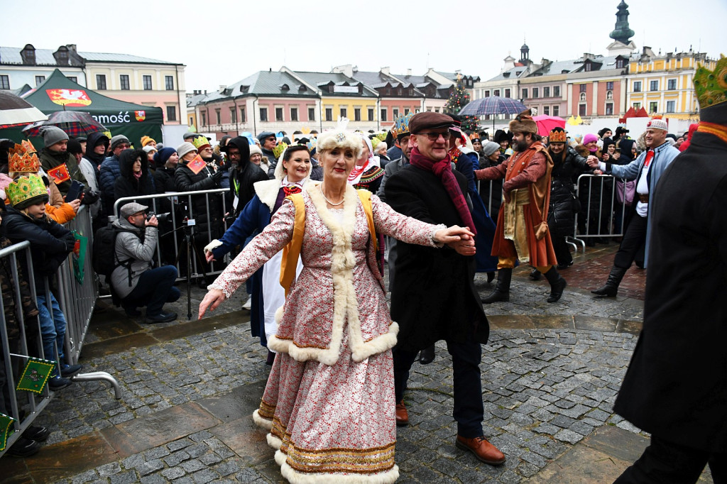 X edycja Orszaku Trzech Króli przeszła ulicami Zamościa