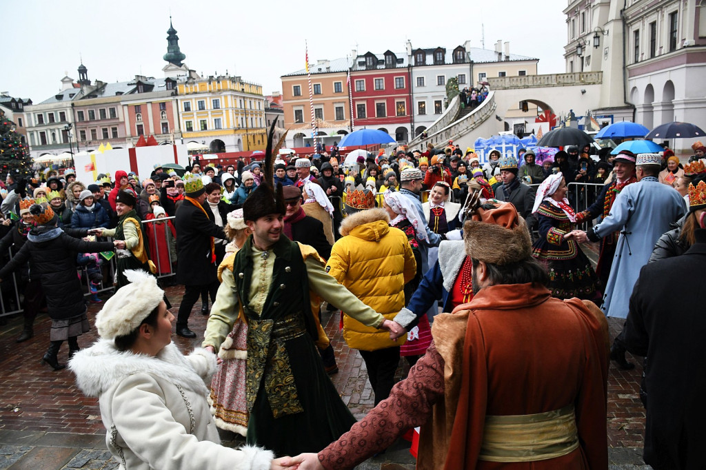 X edycja Orszaku Trzech Króli przeszła ulicami Zamościa