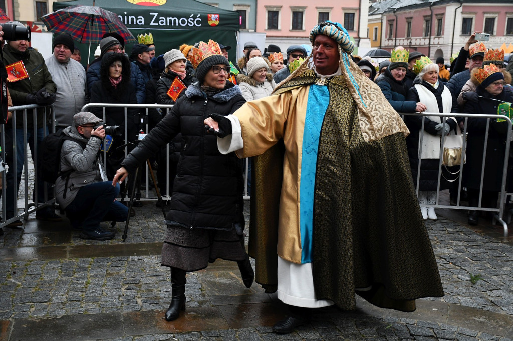 X edycja Orszaku Trzech Króli przeszła ulicami Zamościa