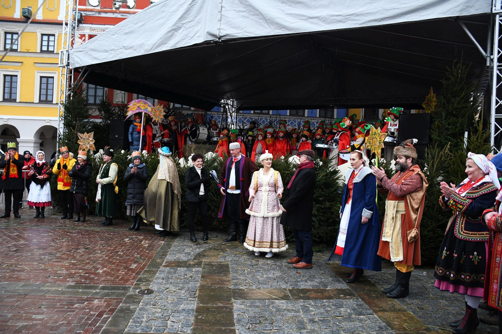 X edycja Orszaku Trzech Króli przeszła ulicami Zamościa