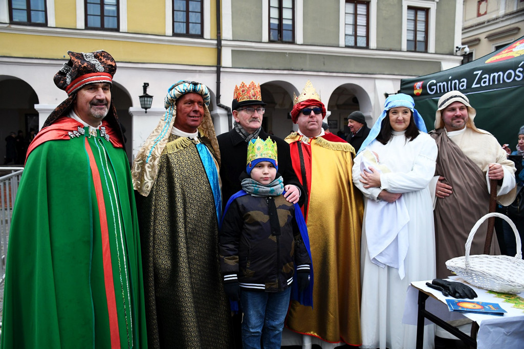 X edycja Orszaku Trzech Króli przeszła ulicami Zamościa