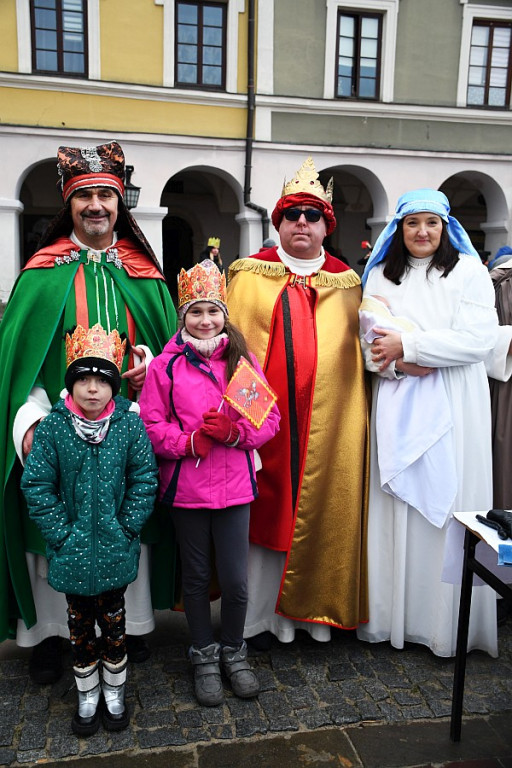 X edycja Orszaku Trzech Króli przeszła ulicami Zamościa