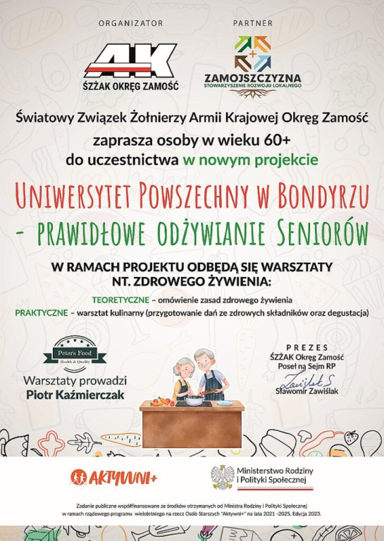 Zobacz, jak Seniorzy zmienili swoje nawyki żywieniowe dzięki warsztatom kulinarnym