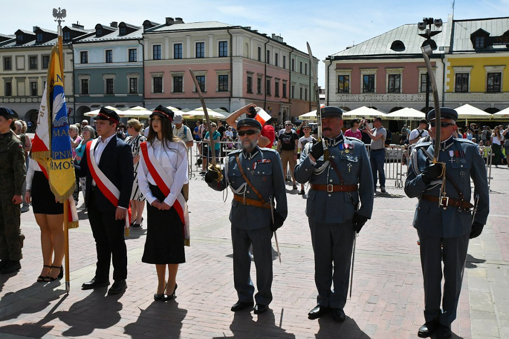 Zamość świętował Dzień Flagi Rzeczypospolitej Polskiej 2024