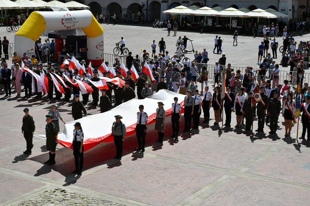 Zamość świętował Dzień Flagi Rzeczypospolitej Polskiej 2024