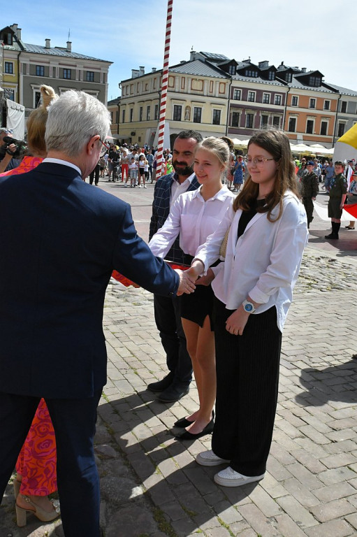 Zamość świętował Dzień Flagi Rzeczypospolitej Polskiej 2024