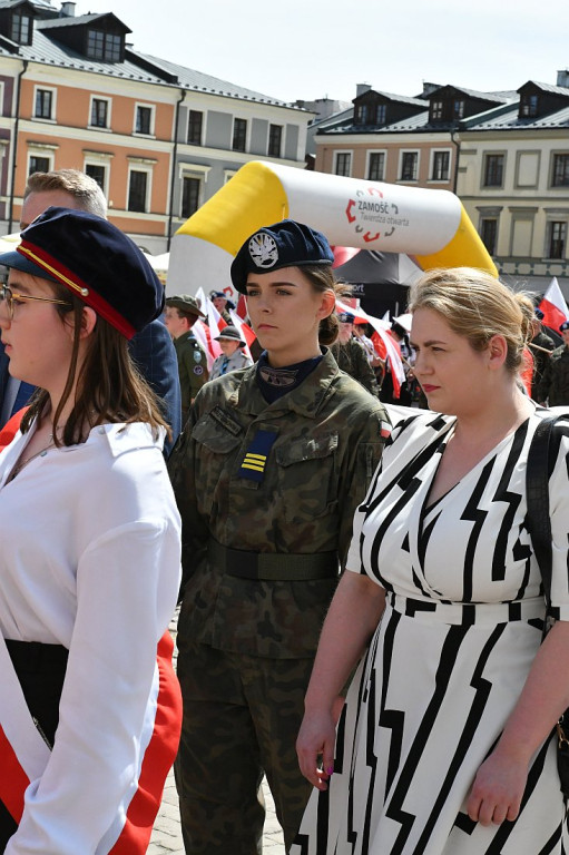 Zamość świętował Dzień Flagi Rzeczypospolitej Polskiej 2024