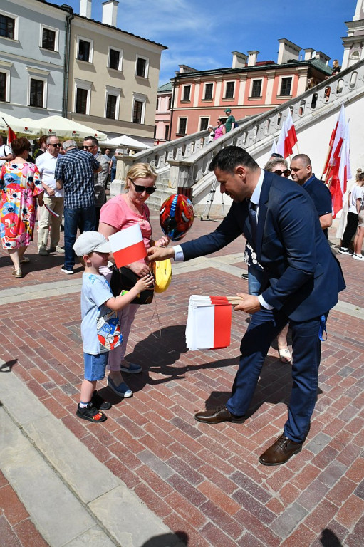 Zamość świętował Dzień Flagi Rzeczypospolitej Polskiej 2024