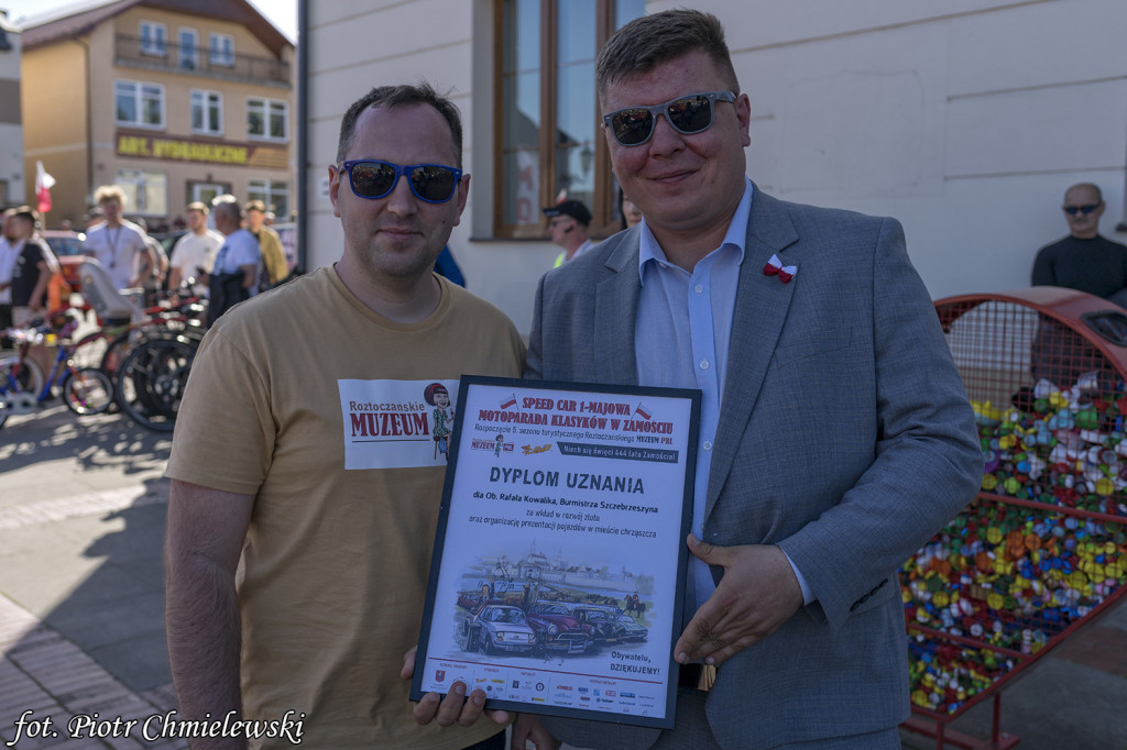 Roztoczańskie Muzeum PRL zaprosiło do Zamościa miłośników starych samochodów i motocykli