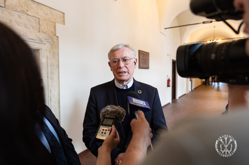 Były prezydent Niemiec prof. dr hab. Horst Köhler w Zamościu