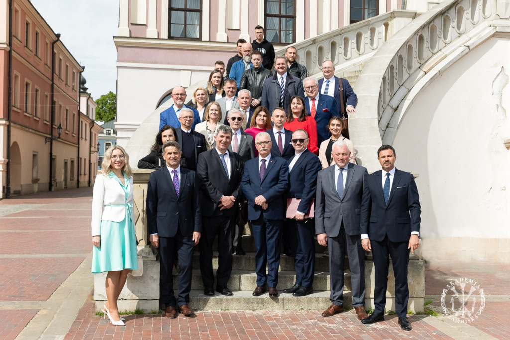 Były prezydent Niemiec prof. dr hab. Horst Köhler w Zamościu