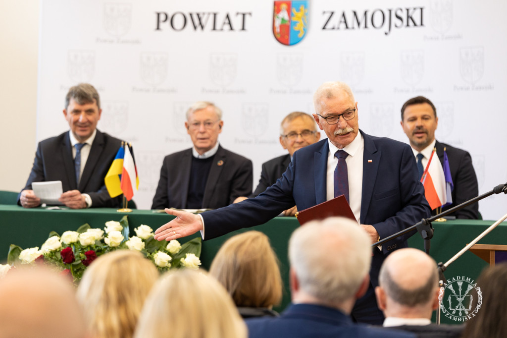 Były prezydent Niemiec prof. dr hab. Horst Köhler w Zamościu