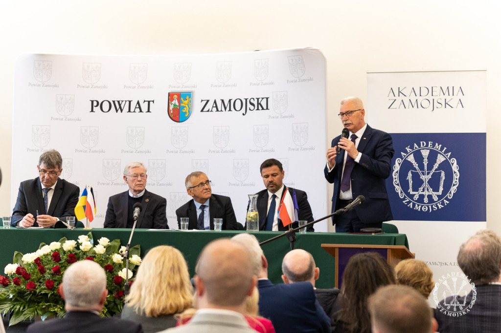 Były prezydent Niemiec prof. dr hab. Horst Köhler w Zamościu