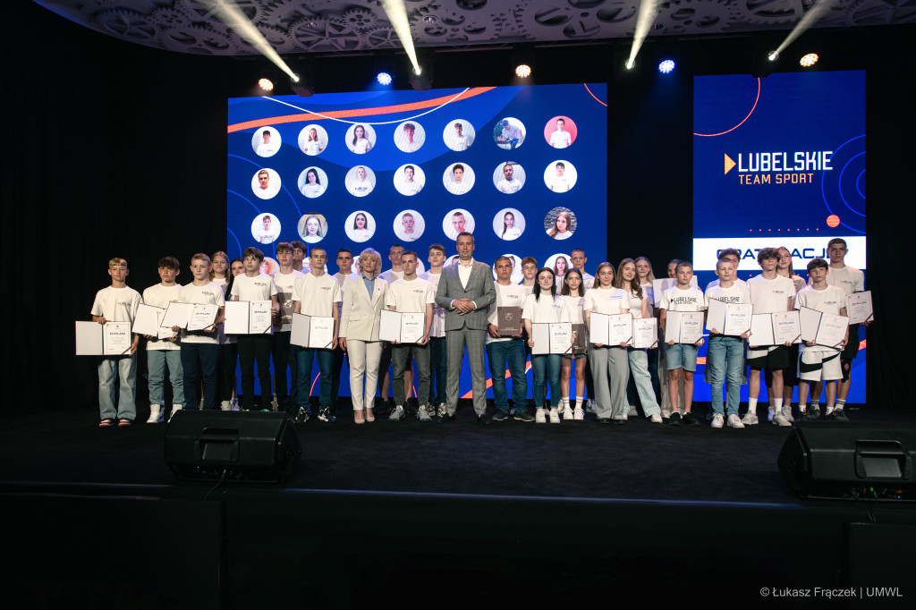 Prezentacja laureatów programu konkursowego „LUBELSKIE TEAM SPORT”