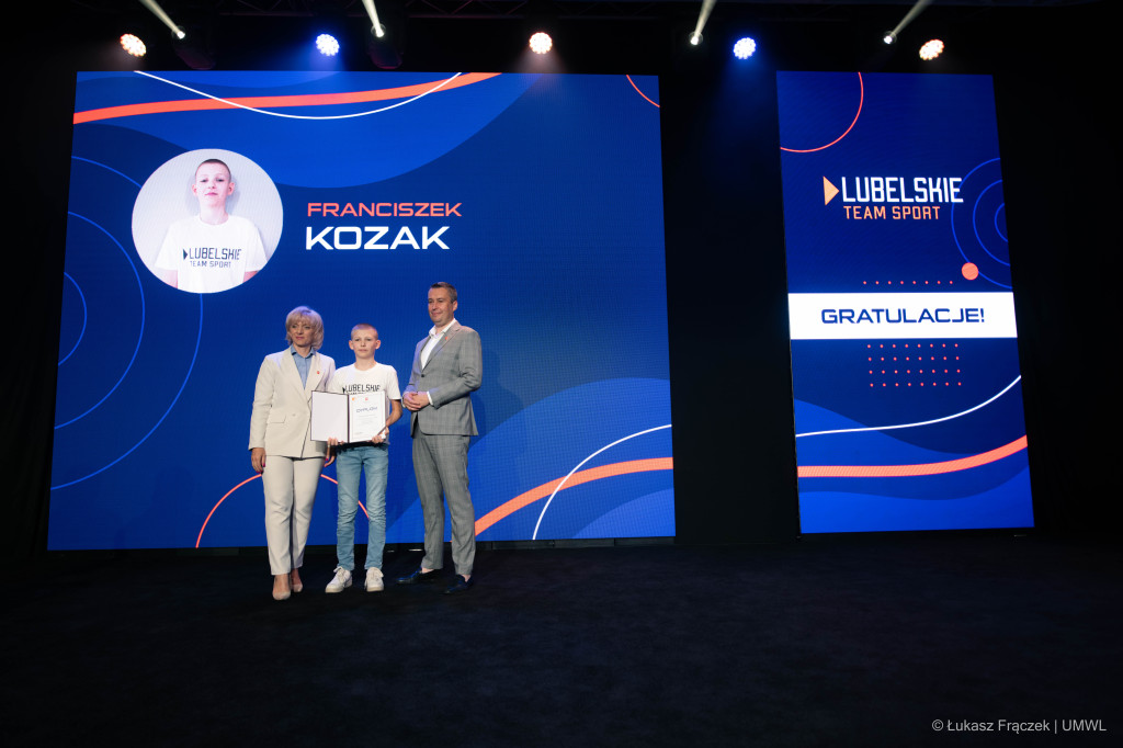 Prezentacja laureatów programu konkursowego „LUBELSKIE TEAM SPORT”
