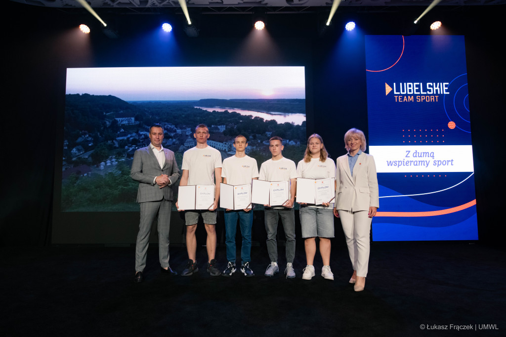Prezentacja laureatów programu konkursowego „LUBELSKIE TEAM SPORT”