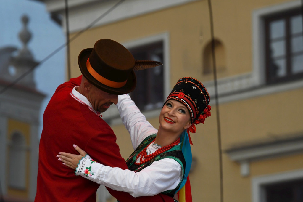 Trwa XXI Międzynarodowy Festiwal Folklorystyczny Eurofolk - Zamość 2024