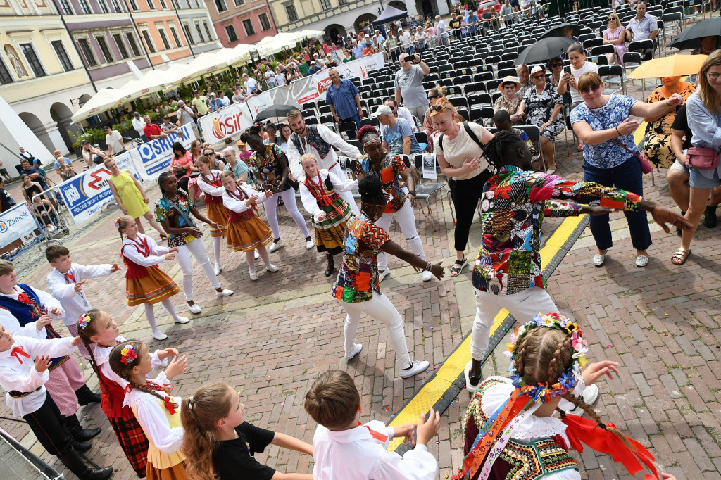 XXI Międzynarodowy Festiwal Folklorystyczny Eurofolk - Zamość 2024 - NIEDZIELA RANO