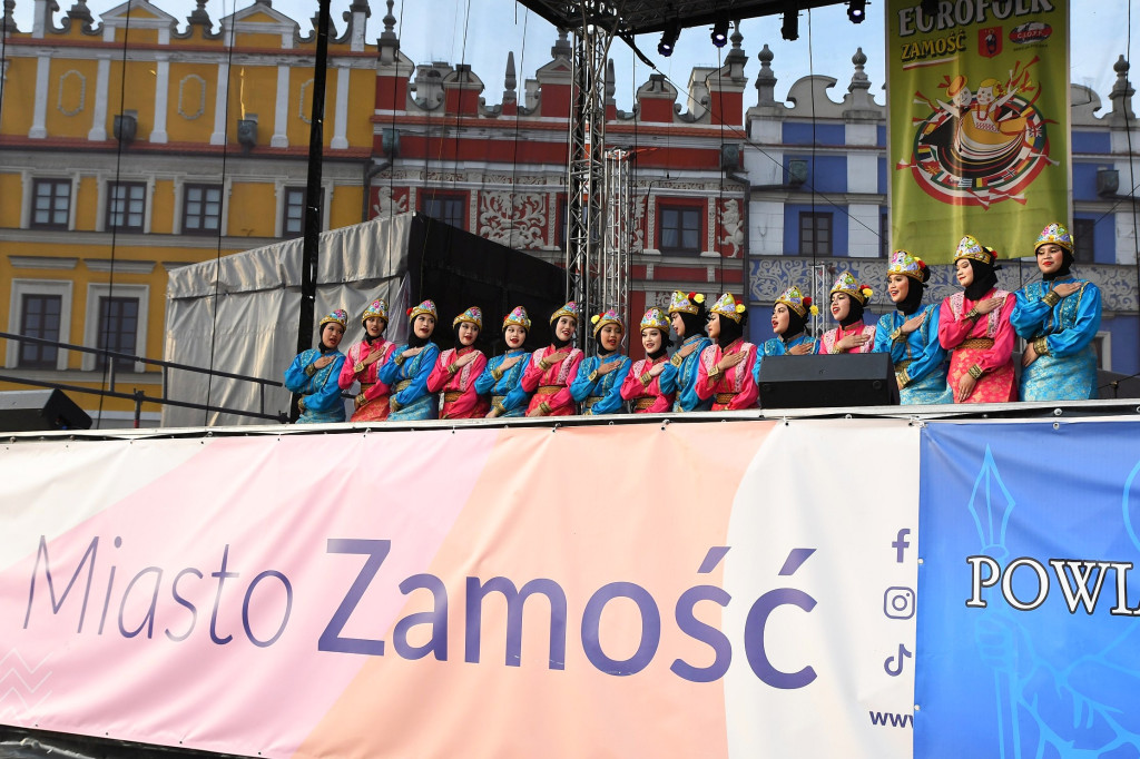 XXI Międzynarodowy Festiwal Folklorystyczny Eurofolk - Zamość 2024 - NIEDZIELA FINAŁ