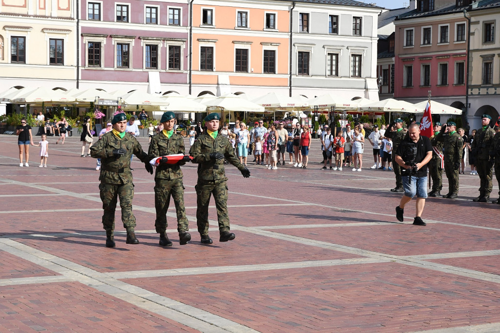 1.08.2024 - uroczystości patriotyczne w Zamościu