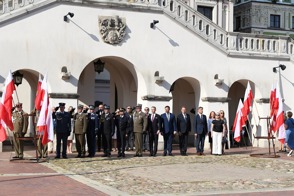 1.08.2024 - uroczystości patriotyczne w Zamościu