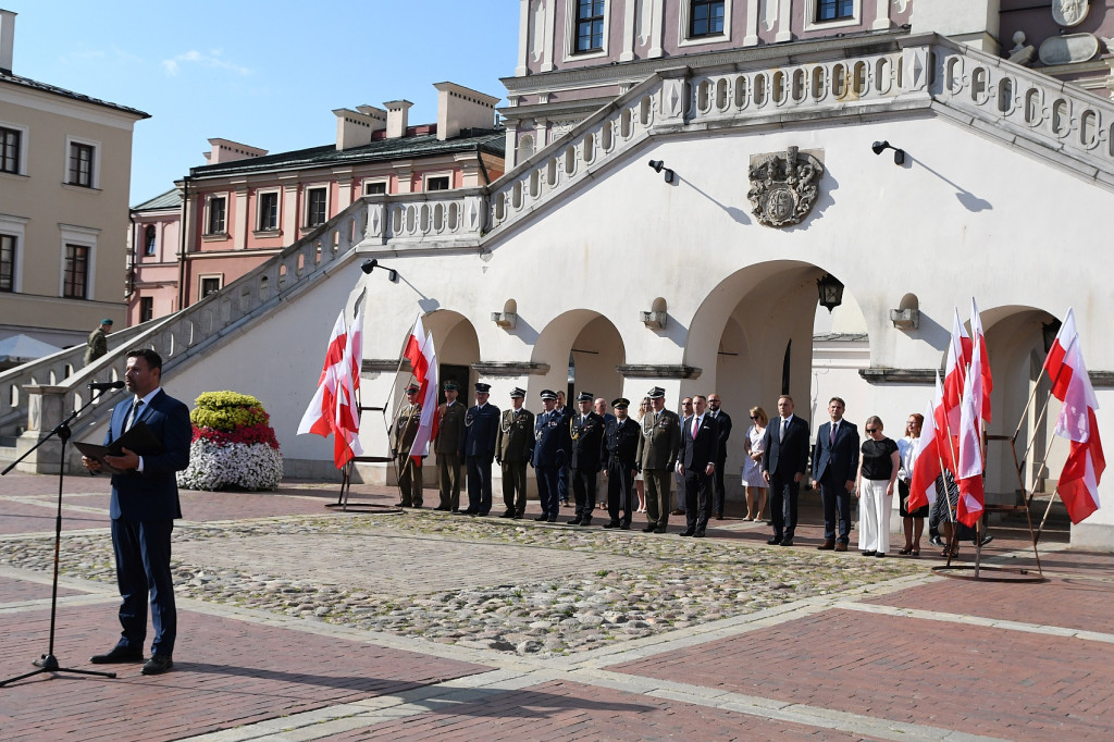 1.08.2024 - uroczystości patriotyczne w Zamościu