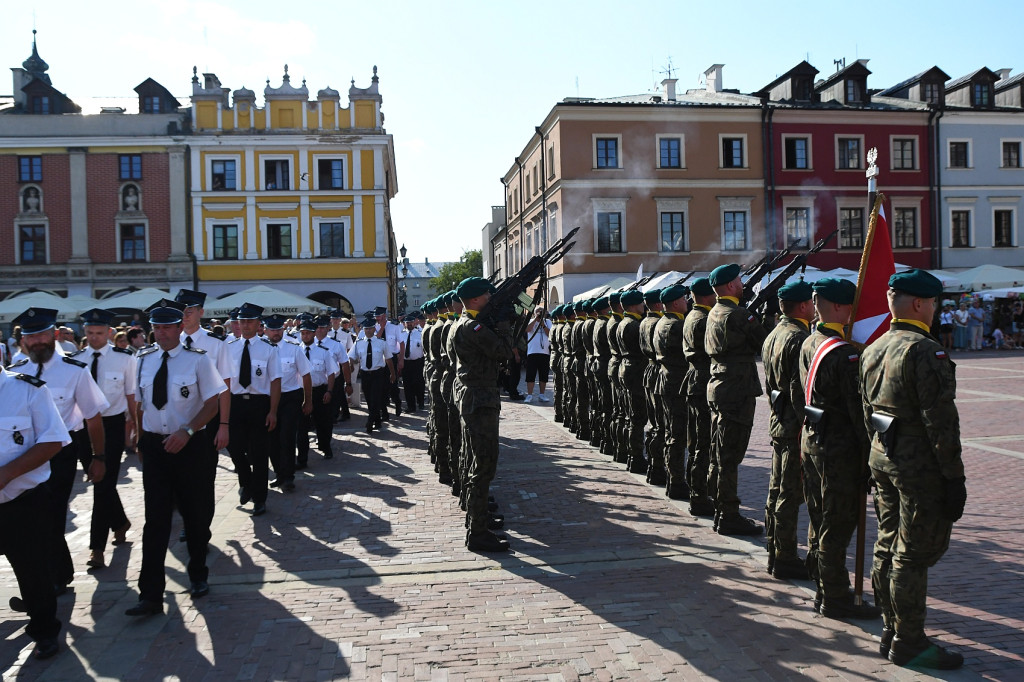 1.08.2024 - uroczystości patriotyczne w Zamościu