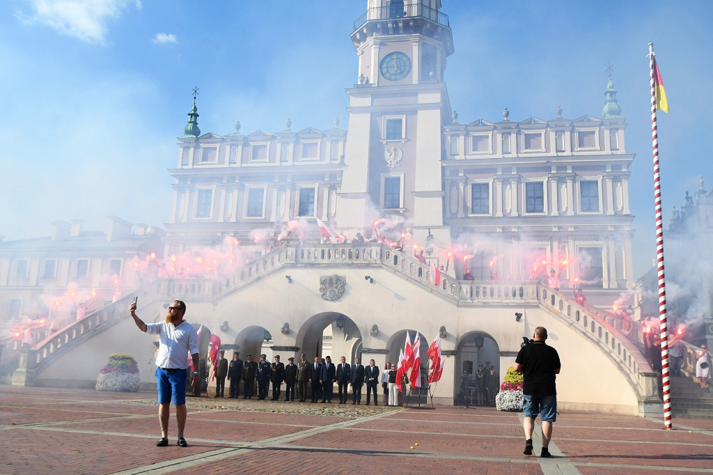 1.08.2024 - uroczystości patriotyczne w Zamościu