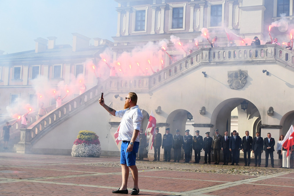 1.08.2024 - uroczystości patriotyczne w Zamościu