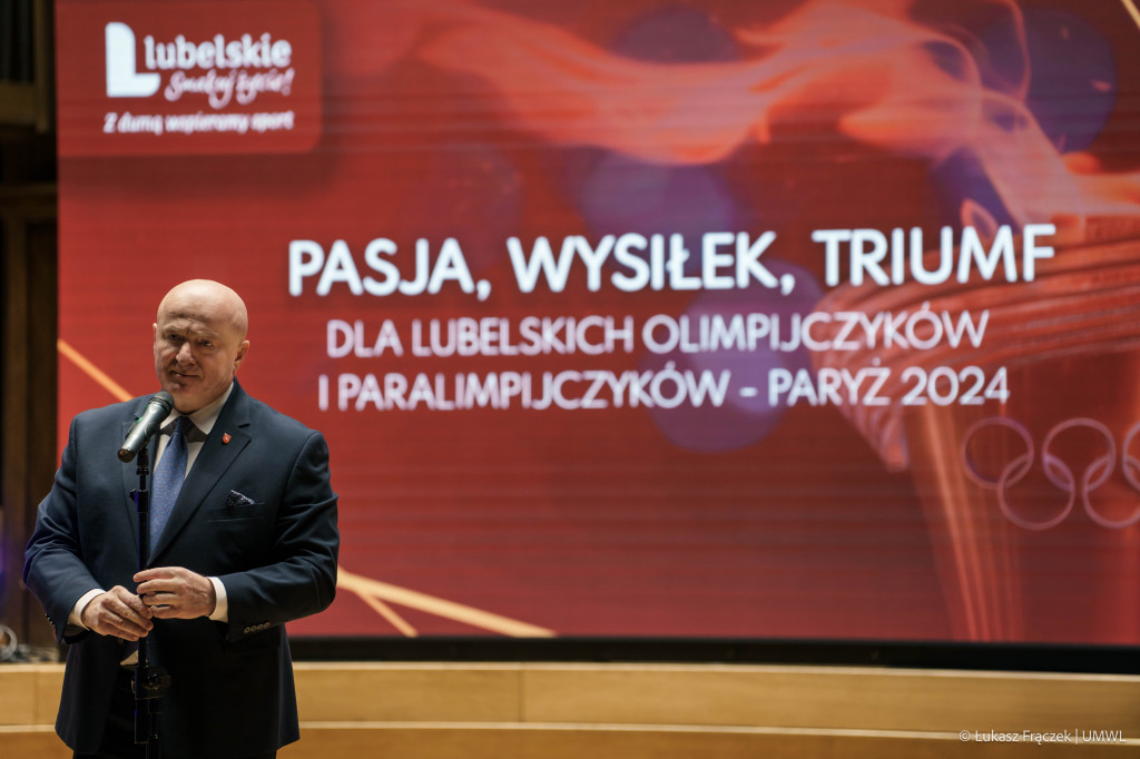 Gala wyróżniająca lubelskich olimpijczyków i paralimpijczyków