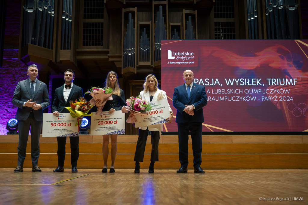 Gala wyróżniająca lubelskich olimpijczyków i paralimpijczyków