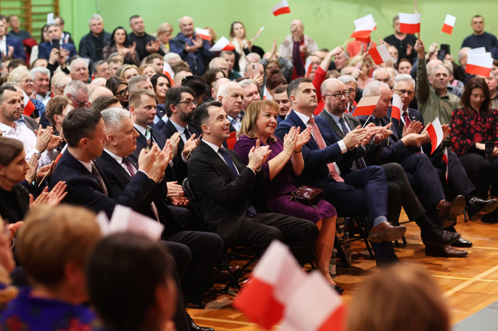 Karol Nawrocki z wizytą w Biłgoraju