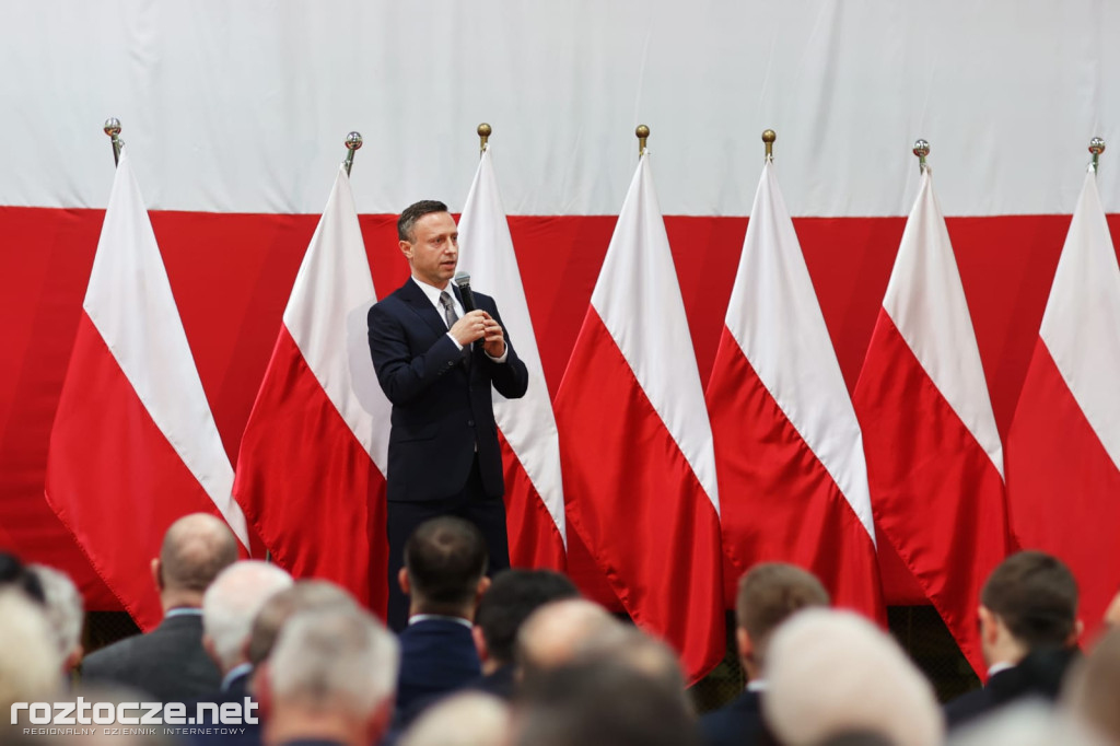 Karol Nawrocki z wizytą w Biłgoraju