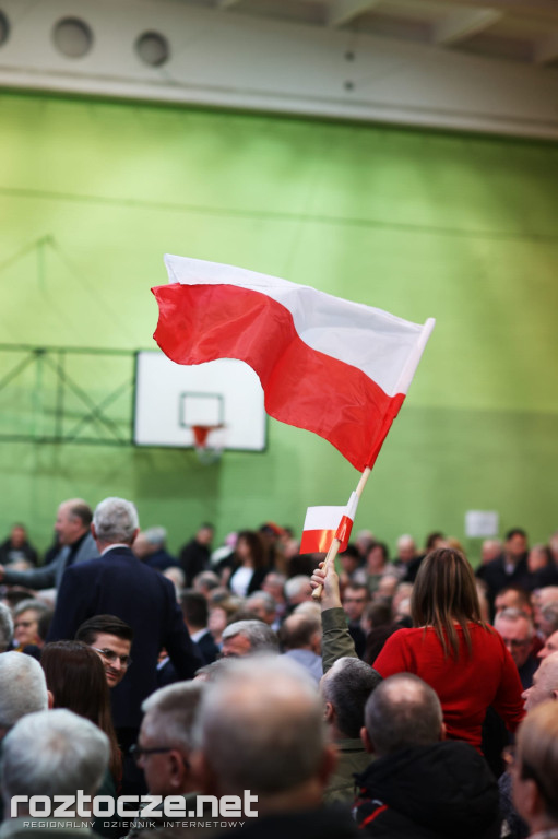 Karol Nawrocki z wizytą w Biłgoraju